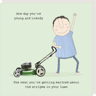 ROSIE MADE A THING CARDS - LAWN STRIPES