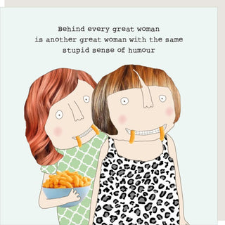 ROSIE MADE A THING CARDS - GREAT WOMAN