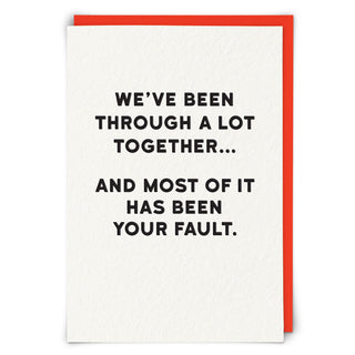 HOLY FLAPS CARDS - FAULT