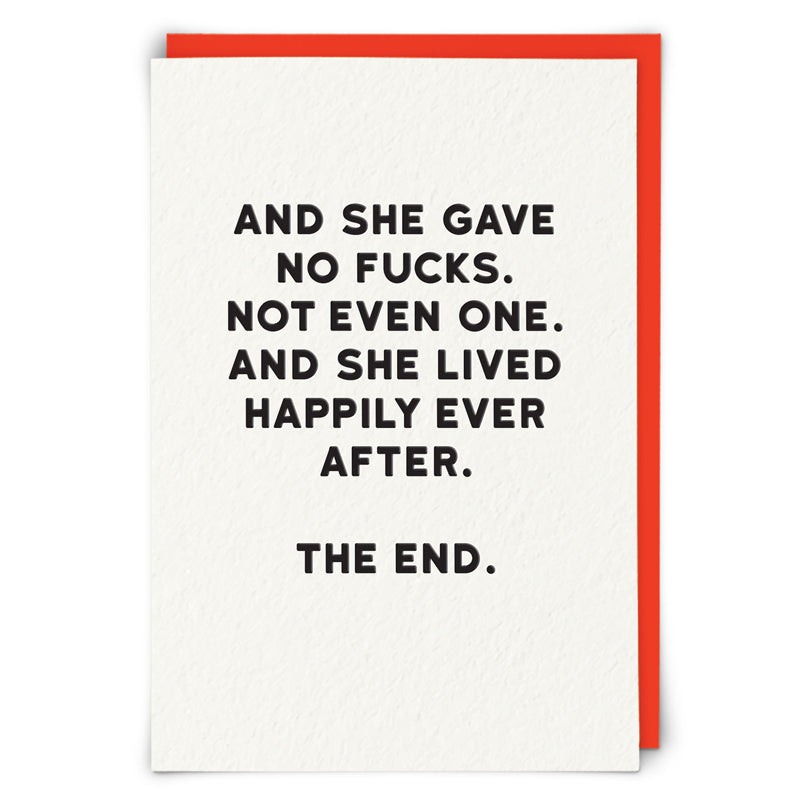 HOLY FLAPS CARDS - The End