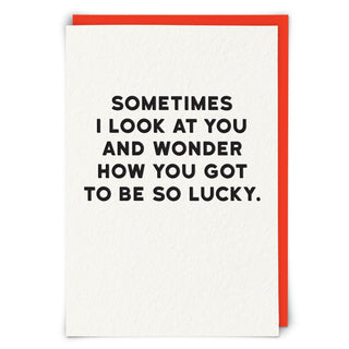 HOLY FLAPS CARDS - LUCKY