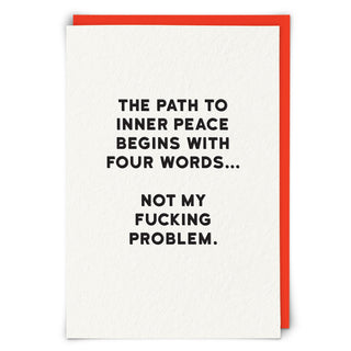 HOLY FLAPS CARDS - INNER PEACE