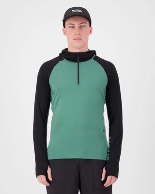 MONS ROYALE - Temple Merino Long Sleeve Hood