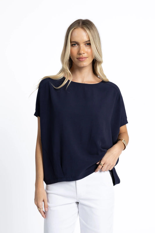HUMIDITY LUSH TOP - Navy