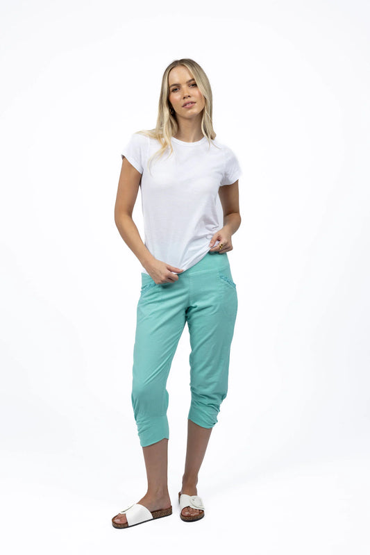 HUMIDITY CASTAWAY PANT - Lagoon Green