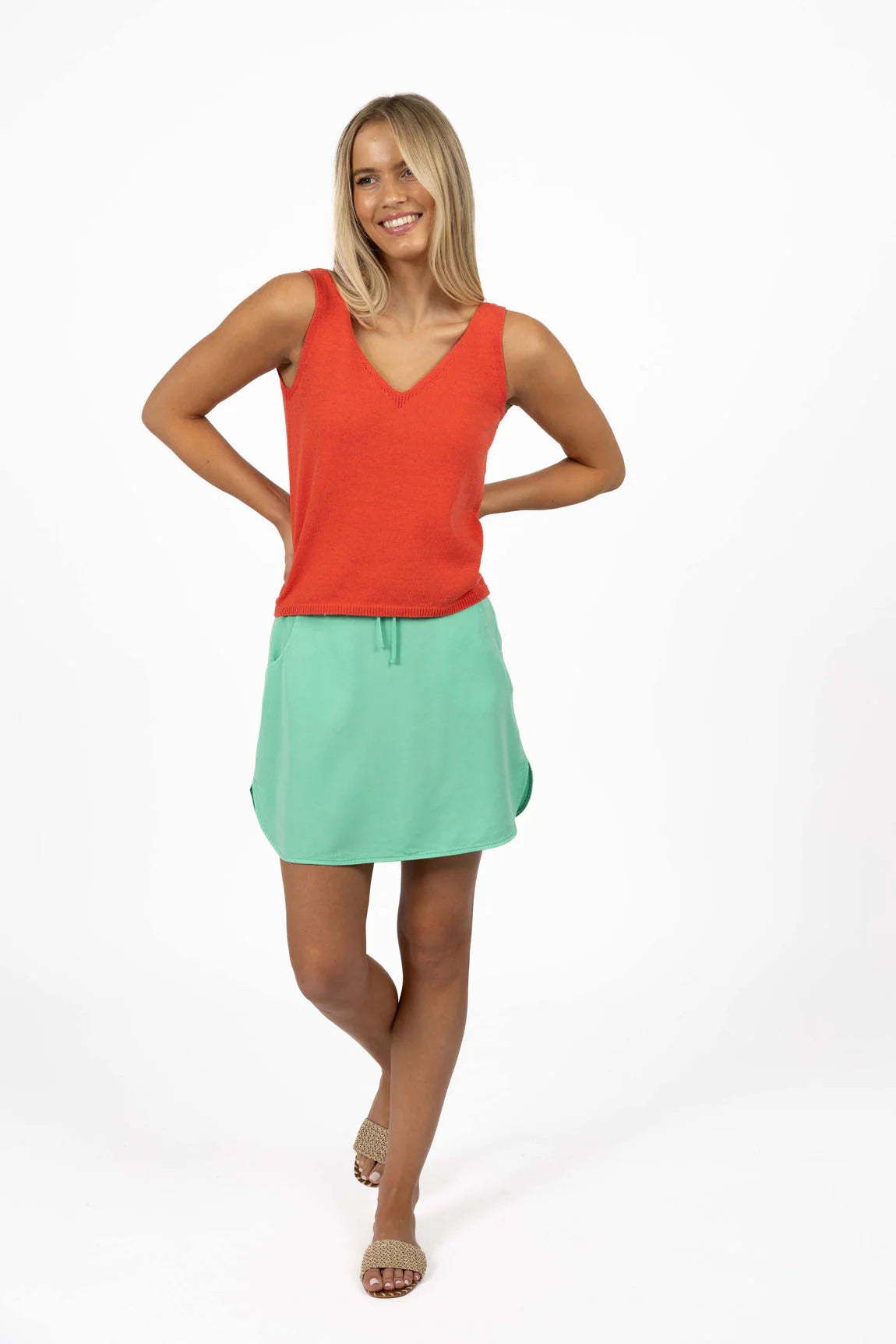 HUMIDITY SAVANNAH SKIRT - Green