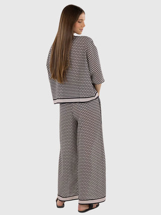 HUMIDITY - HEXI SHIRT- Black/Cream