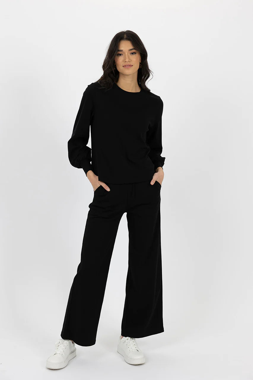HUMIDITY JOSIE TOP - Black