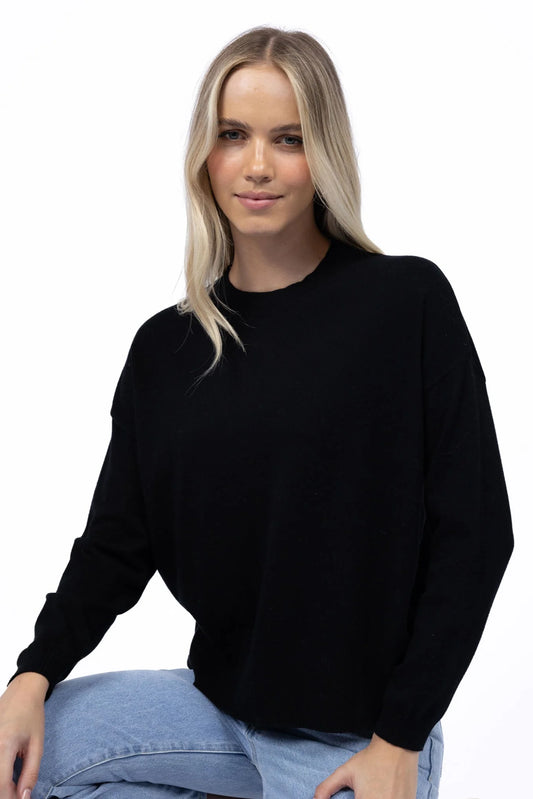 HUMIDITY CHARM JUMPER - BLACK