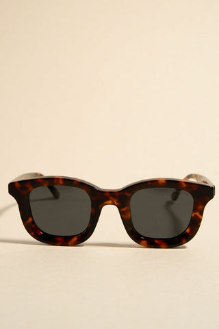 REUNION - Chelsea Tort Chunky Round Sunglasses
