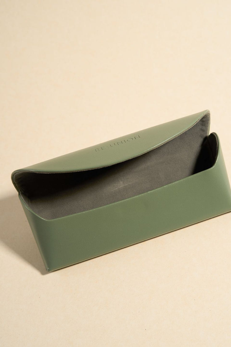 REUNION - Soho Dark Tort Square Sunglasses