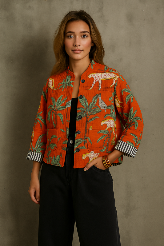 PRICKLE & POLLY - Jungle Quilt Jacket