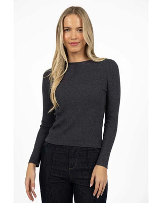 HUMIDITY TEMPO TOP - Charcoal