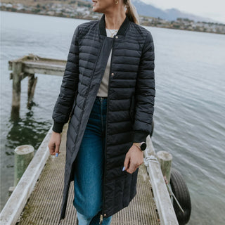 MOKE KAZ DOWN COAT - Black