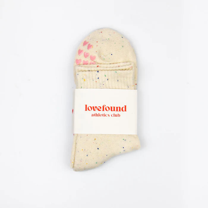 LOVEFOUND SOCKS - COWBOY BOOT SPECKLE