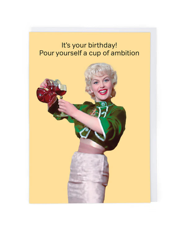 CATH TATE CARDS - Cup of Ambition