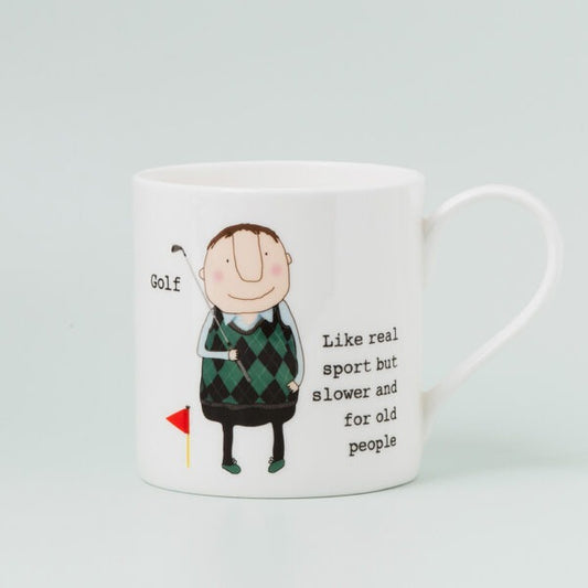 ROSIE MADE A THING MUG - Golf