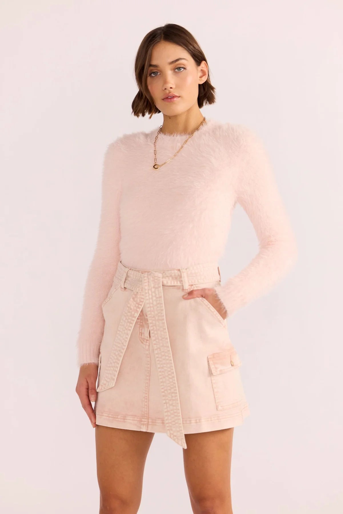 MINKPINK - CLOVER FLUFFY SWEATER