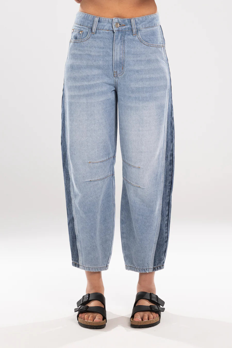 MI MOSO DOUBLE DENIM JEAN