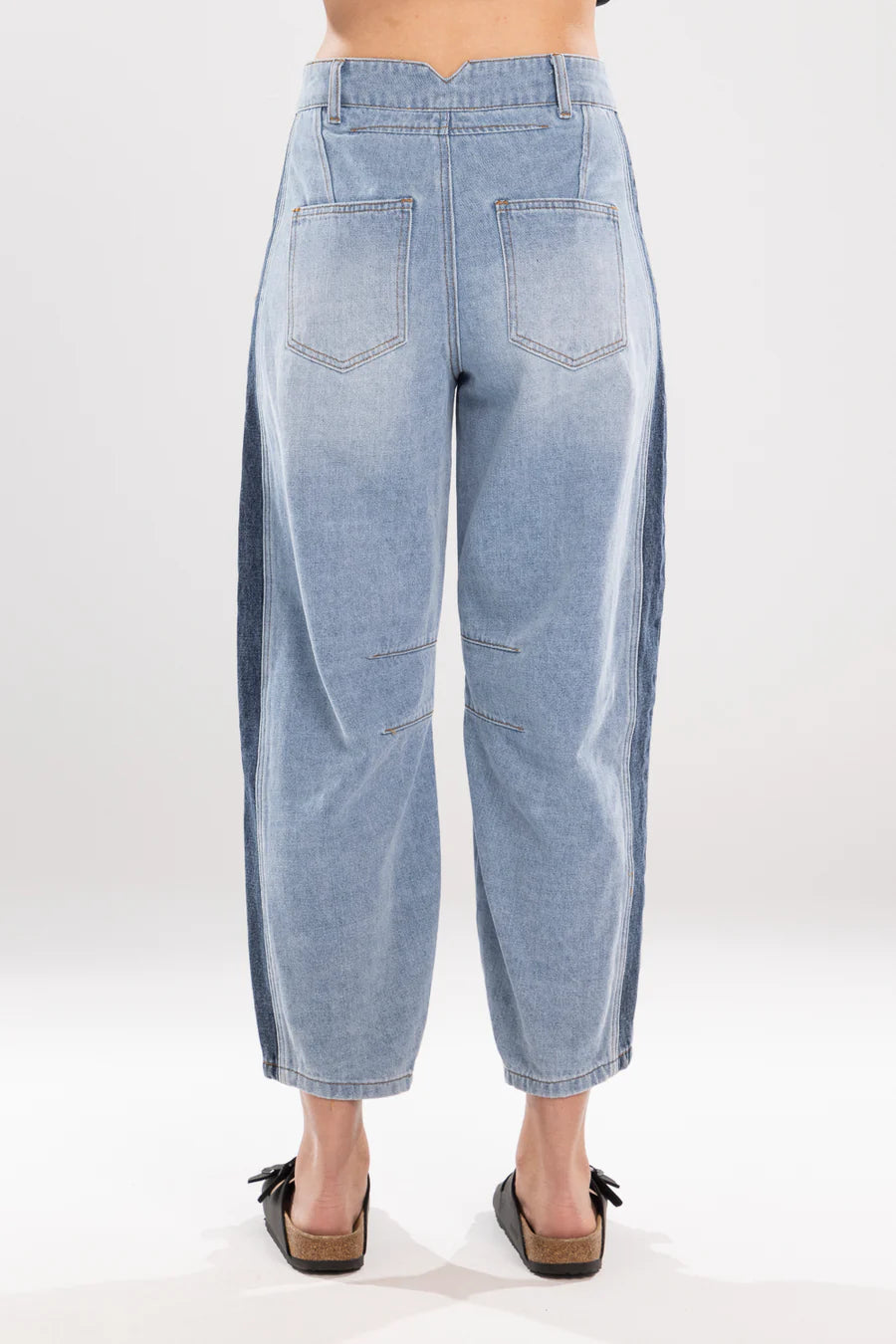 MI MOSO DOUBLE DENIM JEAN