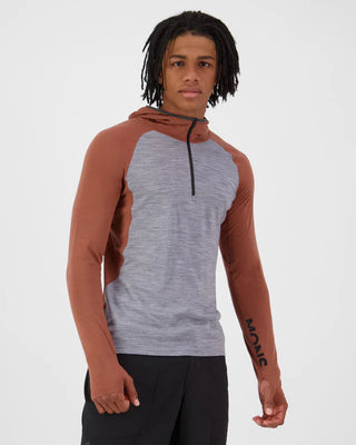 MONS ROYALE - Temple Merino Long Sleeve Hood