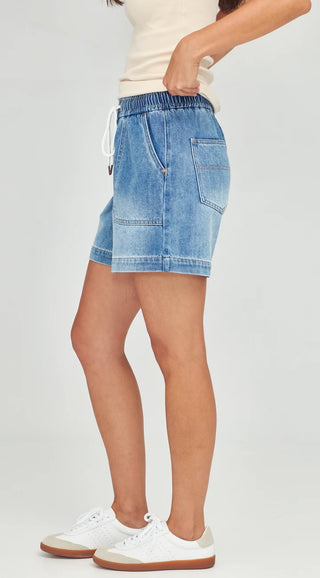 JUNKFOOD SHORTS - MILLIE - Blue