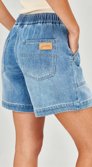 JUNKFOOD SHORTS - MILLIE - Blue