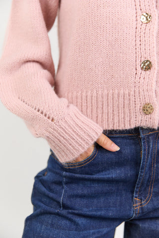 AMONG THE BRAVE - MIRAGE CARDIGAN - Blush