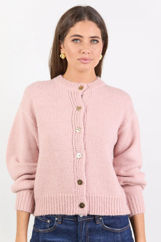 AMONG THE BRAVE - MIRAGE CARDIGAN - Blush