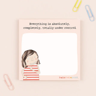 ROSIE MADE A THING - STICKY JOT PAD - Under Control