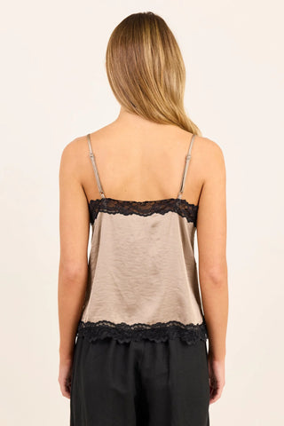 STORIES BE TOLD - NOCTURNE CAMI - Taupe