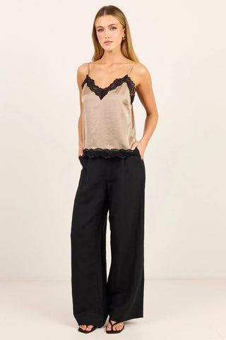 STORIES BE TOLD - NOCTURNE CAMI - Taupe