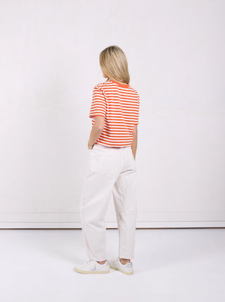 MONACO - CARTER BARREL JEANS - Sand