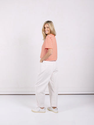 MONACO - CARTER BARREL JEANS - Sand