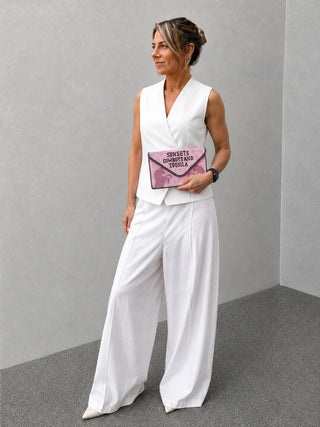 DARK HAMPTON BEADED BAG - THE PINK PONY