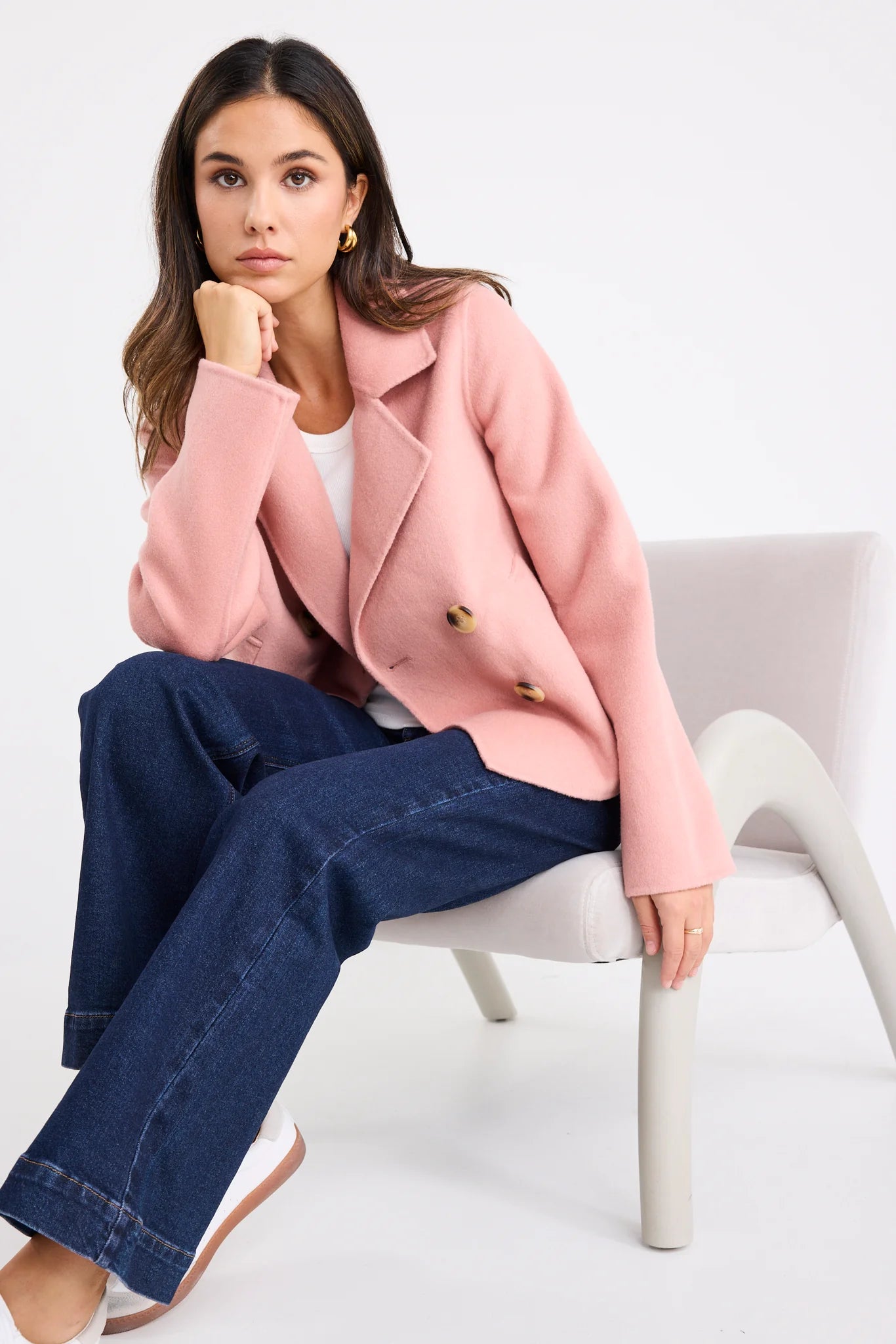 IVY + JACK PRESTIGE COAT - Blush