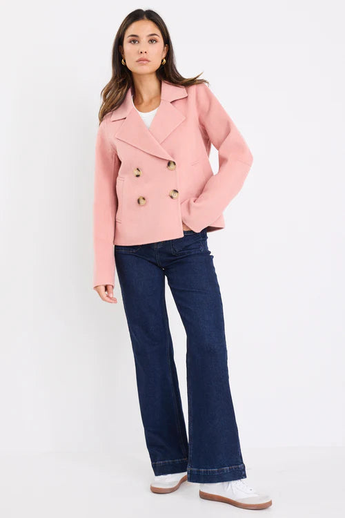 IVY + JACK PRESTIGE COAT - Blush