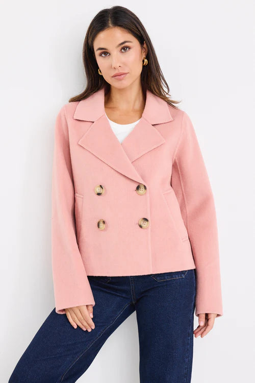 IVY + JACK PRESTIGE COAT - Blush