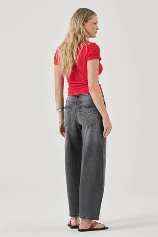 ROLLAS GIGI BARREL JEAN - Black Mountain