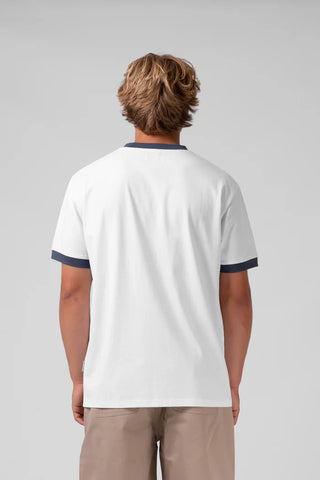 RPM RINGER MENS TEE - White