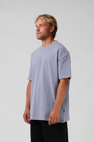 RPM SANDED OS MENS TEE - Dusty Blue