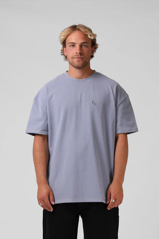 RPM SANDED OS MENS TEE - Dusty Blue