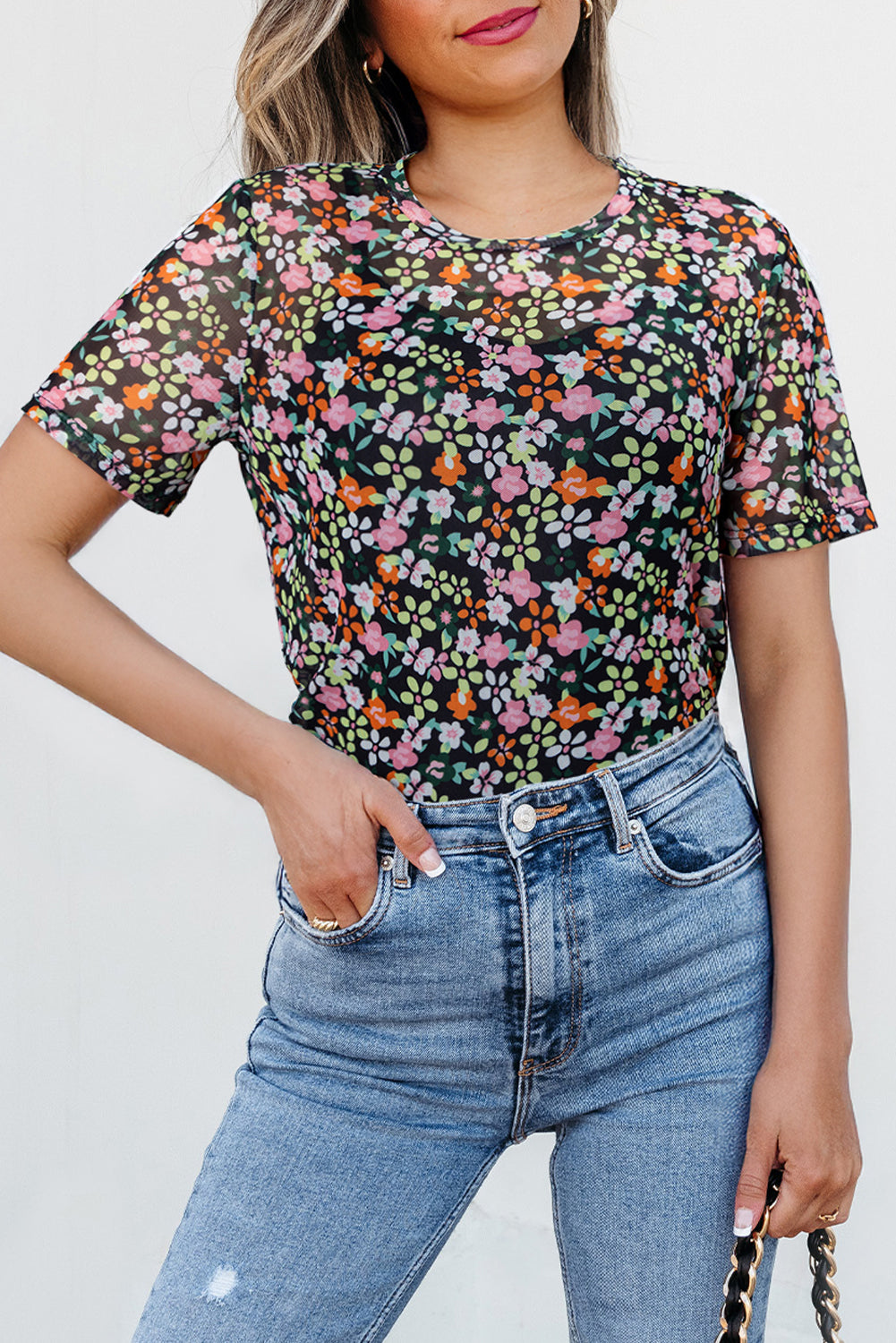 PRICKLE & POLLY - Retro Mesh Tee