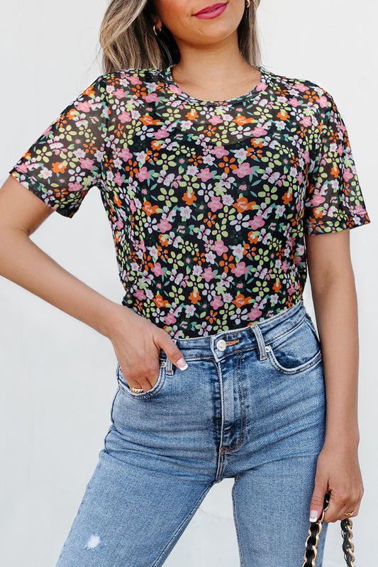 PRICKLE & POLLY - Retro Mesh Tee