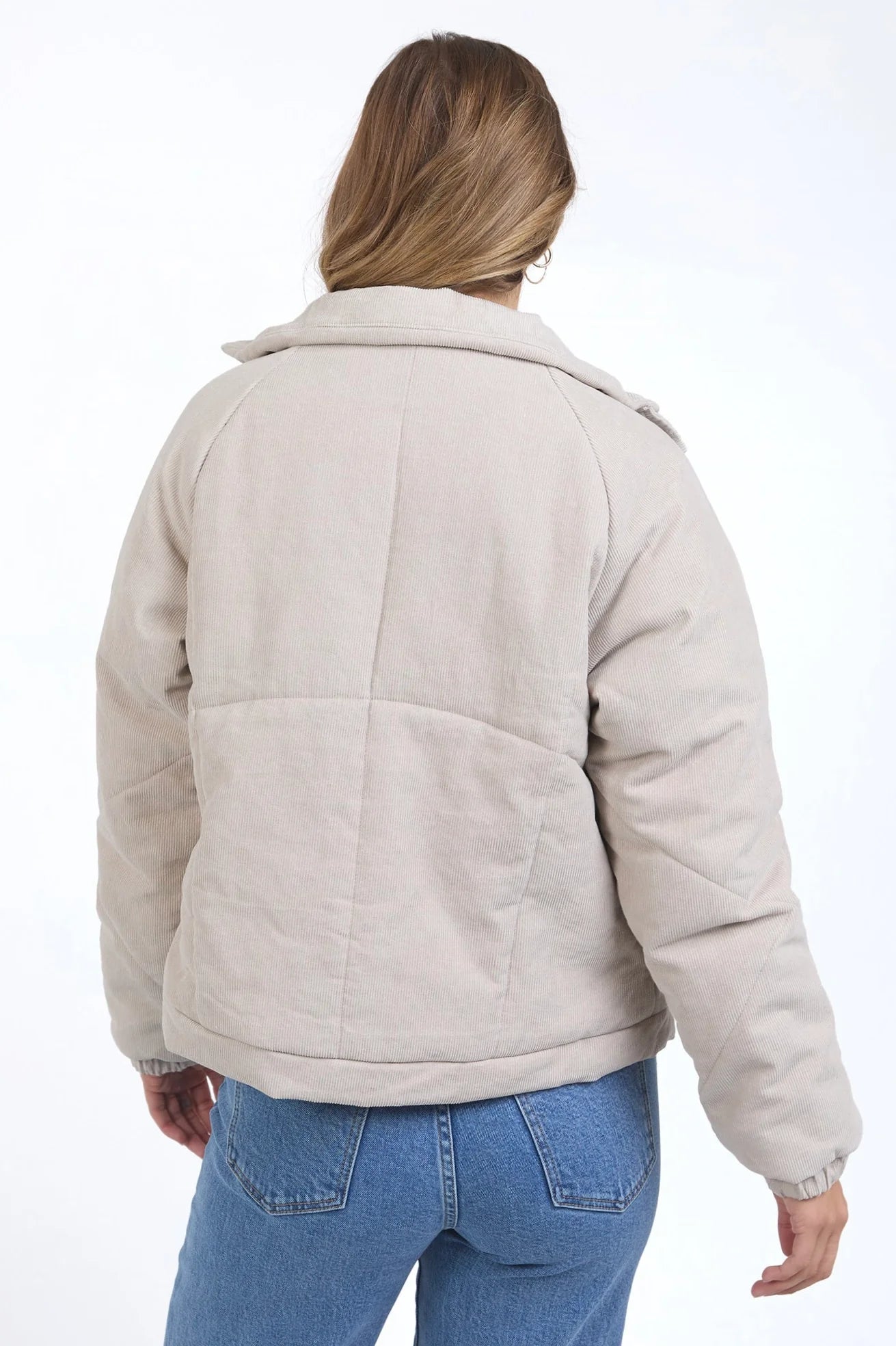 FOXWOOD ROSALEE CORD JACKET - Mushroon