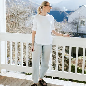 MOKE - RUBY TEE - White