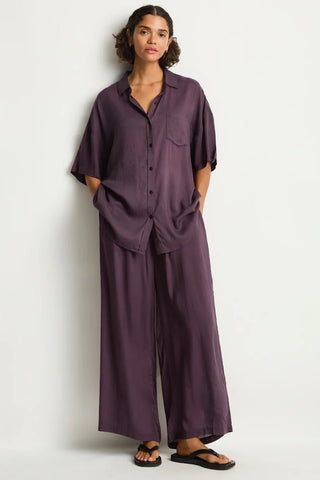 SEA LEVEL - RESORT ESSENTILS SURF PANT - Blackberry