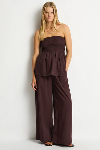 SEA LEVEL - RIPPLES SURF PANT - Chocolate
