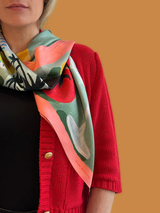 DARK HAMPTON - THE LARGE SILK - THE STUDIO BON x DH THE BONNIE