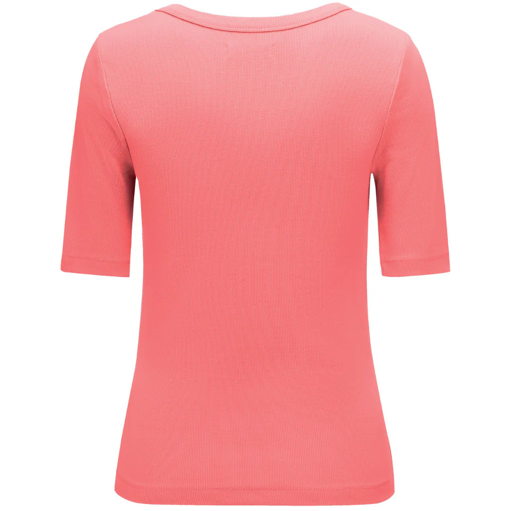 MOKE MEZZ TEE - Sunset Coral